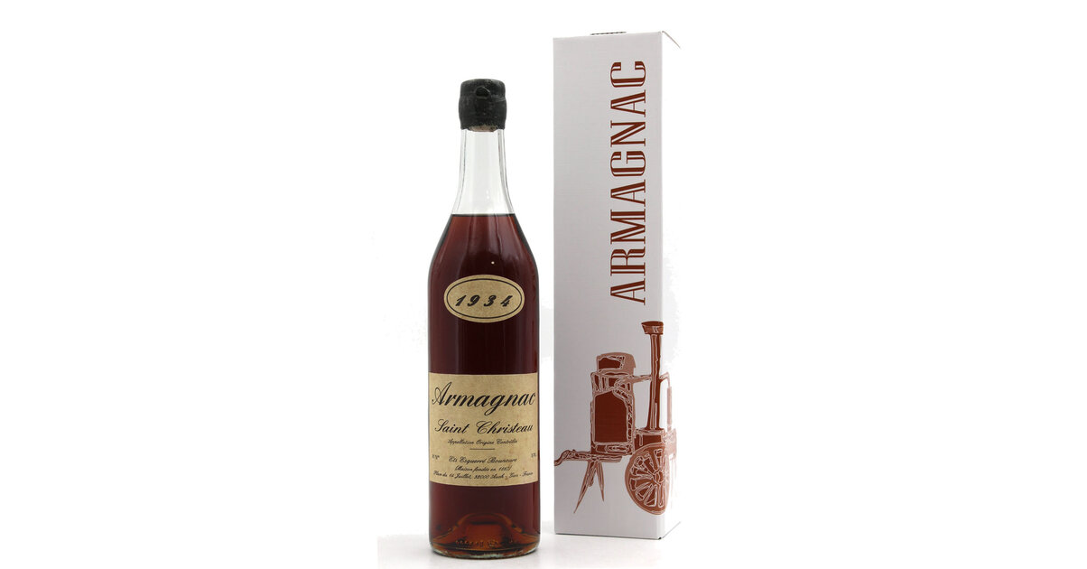 Armagnac Saint Christeau 1934 - 70cl - Stephconti Vins